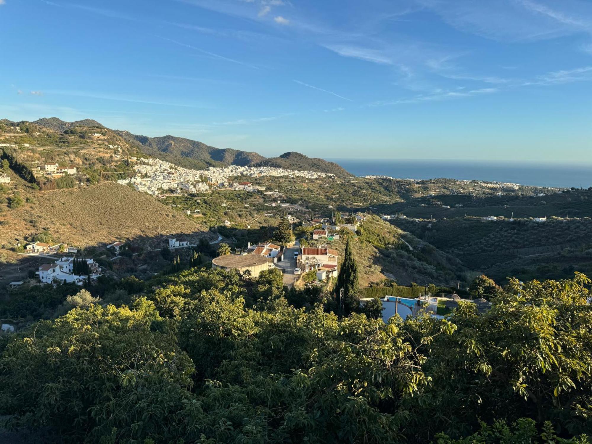 Villa En Frigiliana Con Piscina, Jacuzzi Y Espectaculares Vistas Exterior foto